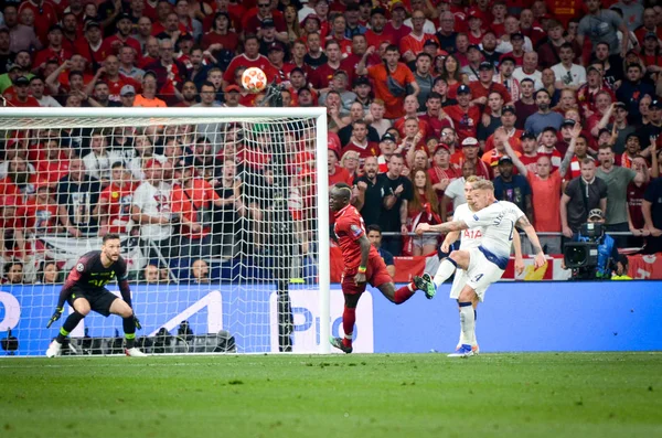 Madrid, Espagne - 01 MAI 2019 : Joueur de Sadio Mane lors de l'UEFA C — Photo