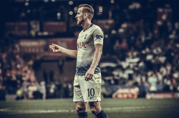 Madrid, España - 01 MAYO 2019: Harry Kane durante la UEFA C — Foto de Stock