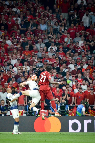 Madrid, Espagne - 01 MAI 2019 : Joueur de Divock Origi pendant l'UEFA — Photo