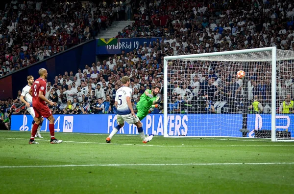 Madrid, Spanyolország-01 május 2019: focista során az UEFA-Cha — Stock Fotó