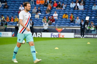 Porto, Portuglal - 09 Haziran 2019: Daley Blind oyuncu sırasında 