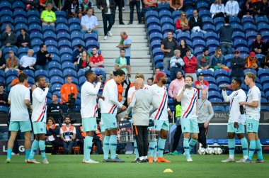 Porto, Portuglal - 09 Haziran 2019: Hollanda Futbolcu d