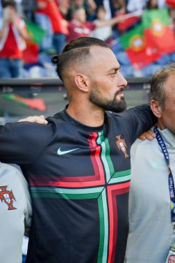 Porto, Portuglal - 09 Haziran 2019: Beto Önce Avrupa Milletler L