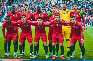 Porto, Portuglal - 09 Haziran 2019: Çizgi ve kompozisyon