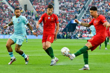 Porto, Portuglal - 09 Haziran 2019: Jose oyuncu Uefa Na sırasında