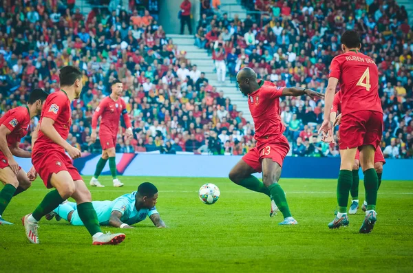 Porto, Portuglal-09 czerwca 2019: Danilo Pereira podczas UEFA — Zdjęcie stockowe
