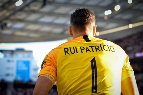 PORTO, PORTUGLAL - 09 de junio de 2019: Rui Patricio jugador durante el — Foto de Stock