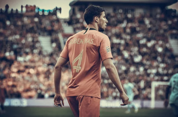 PORTO, PORTUGLAL - 09 de junio de 2019: Rubén Dias jugador durante la U —  Fotos de Stock