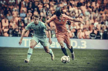 Porto, Portuglal - 09 Haziran 2019: Matthijs de Ligt ve Goncalo G