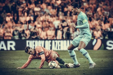 Porto, Portuglal - 09 Haziran 2019: Cristiano Ronaldo ve Virgil v