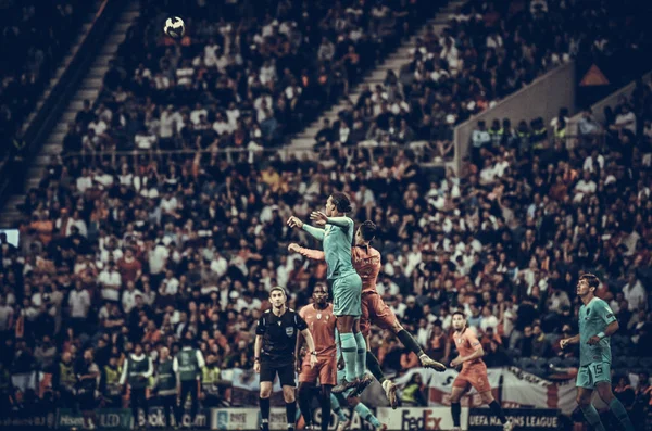 PORTO, PORTUGLAL - 09 juin 2019 : Cristiano Ronaldo et Virgil c. — Photo