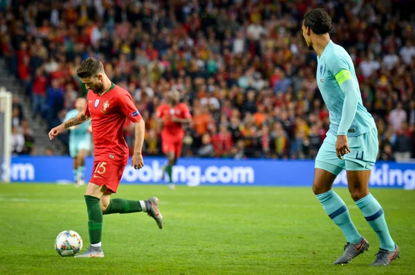 PORTO, PORTUGLAL - 09 de junho de 2019: Rafa Silva e Virgil van Dijk — Fotografia de Stock