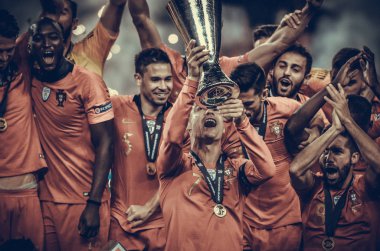 Porto, Portuglal - 09 Haziran 2019: Portekizli Cristiano Ronaldo a