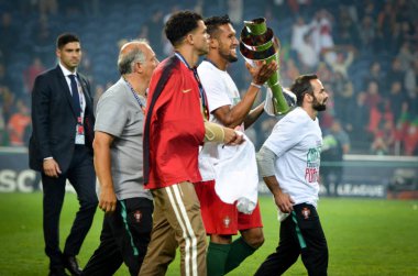 Porto, Portuglal - 09 Haziran 2019: P milli takımının Pepe