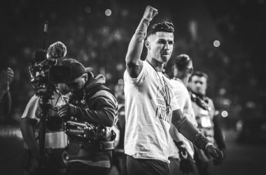 Porto, Portuglal - 09 Haziran 2019: Cristiano Ronaldo nati