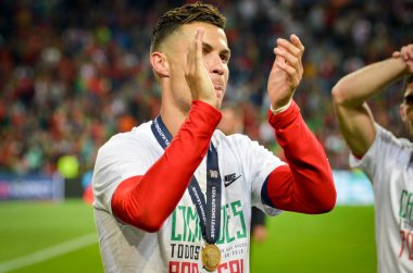 Porto, Portuglal - 09 Haziran 2019: Cristiano Ronaldo nati