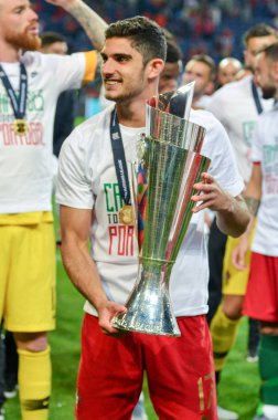 Porto, Portuglal - 09 Haziran 2019: Goncalo Guedes