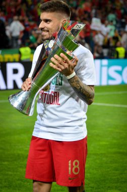 Porto, Portuglal - 09 Haziran 2019: Ruben Neves