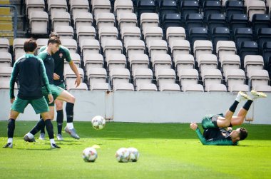 Porto, Portuglal - 09 Haziran 2019: Cristiano Ronaldo ve Portekiz