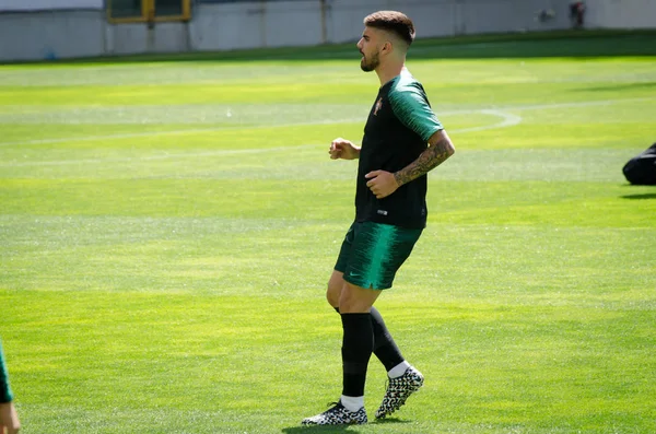 PORTO, PORTUGLAL - 09 de junho de 2019: Treinamento da Seleção Portuguesa — Fotografia de Stock