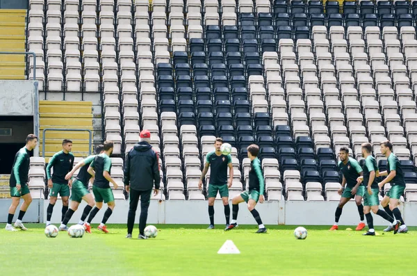 PORTO, PORTUGLAL - 09 juin 2019 : Entraînement de l "équipe nationale portugaise — Photo