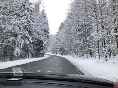 Avusturya, 2019 kar yağışı Golling kışın