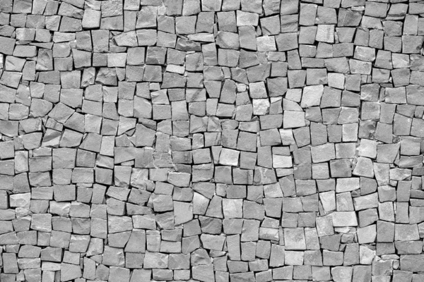 Gray squared stones wall background