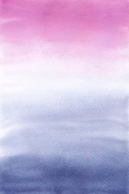 Pembe ve mavi boyalı arka plan ver. Suluboya arka plan. Mürekkep çizim. Sulu boya yıkama doku.  