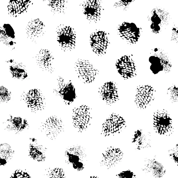 Sponge stains hand drawn seamless pattern — Stock Vector