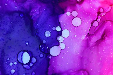 Karıştırma renkleri el çizilmiş raster illüstrasyon