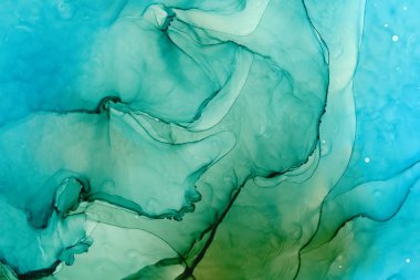 Akan alkol mürekşesi soyut arka plan. Masmavi, safir renkli doku. 