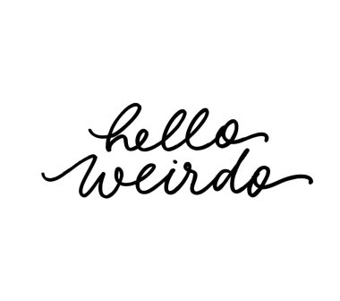 Merhaba garip mürekkep kalem el yazısı yazı