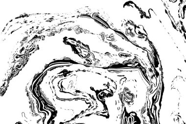 Tek renkli mürekkep vektör doku arka planı. El çizilmiş dekoratif mürekkep mermer doku. Boya karıştırma, sıvı sanat. 