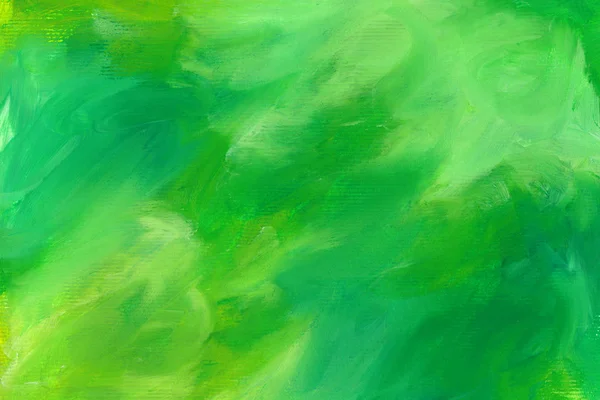 Fondo de acuarela de colores brillantes. Pinceladas verdes dibujadas a mano pintura . — Foto de Stock