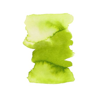 Soyut açık yeşil suluboya arka plan. Kağıttaki renk sıçraması. Akrilik resim dokusu.