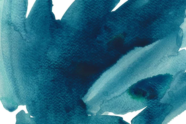 Absztrakt haditengerészeti kék akvarell háttér. A fröccsenő szín az újságban. Akril festés textúra. Tintaillusztráció. — Stock Fotó