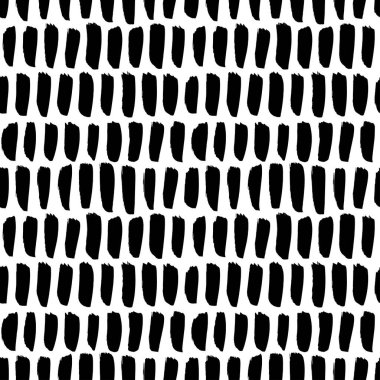 Fırça darbeleri vektörsüz desen. 