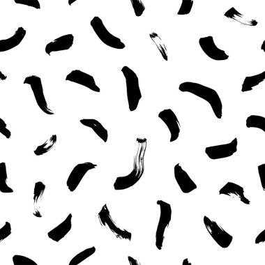 Kıvrımlı dalgalar elle çizilmiş pürüzsüz desen. 