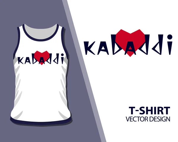 Kabaddi t-shirt tasarım 02