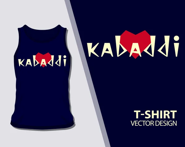 Kabaddi t-shirt tasarımı 03