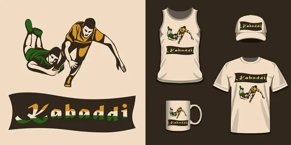 Kabaddi tasarlamak vektör