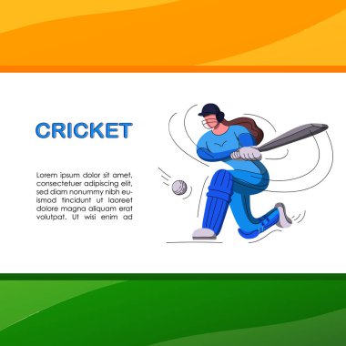 Kriket kadınlar düz