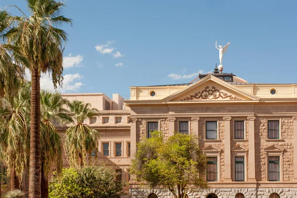 フェニックス アリゾナ州のダウンタウンの歴史的なアリゾナ州議会議事堂博物館 ストック画像