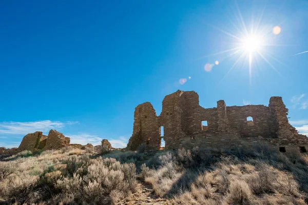 Pueblo Pintado Jednostki Pomnik Narodowy Kultury Chaco Nowym Meksyku — Zdjęcie stockowe
