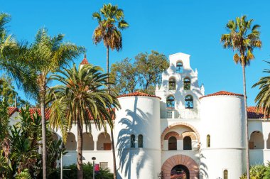 Okul sosyal hizmet, San Diego State University, Kaliforniya, ABD sembolü konut Hepner Salonu
