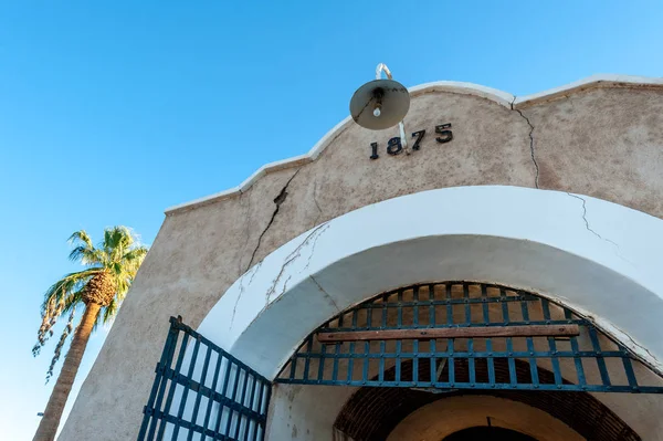 Front Poorten Naar Territoriale Gevangenis Yuma Arizona Staat Historische Park — Stockfoto