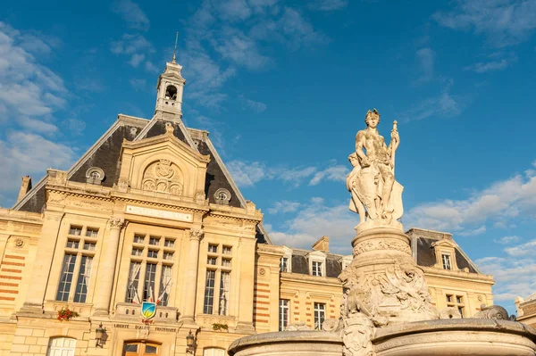 City Hall Hotel Ville Evreux General Gaulle Square Capital Department — ストック写真