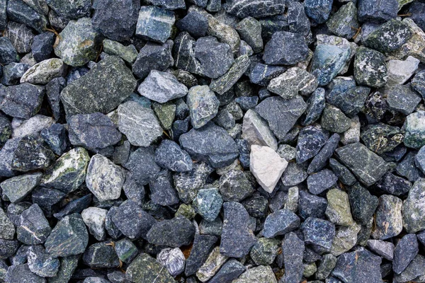 Gravel close up. Material for the construction of roads.