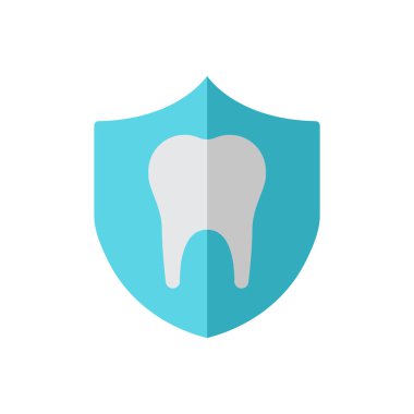 Diş Logo vektör tasarım şablonu. Diş Bakımı.