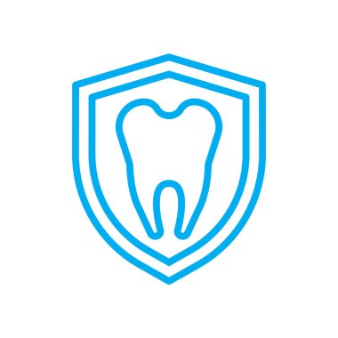 Diş Logo vektör tasarım şablonu. Diş Bakımı.